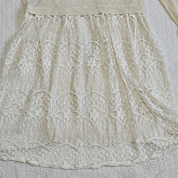 LC Lauren Conrad Wool Blend Lace Cardigan - Picture 5 of 8